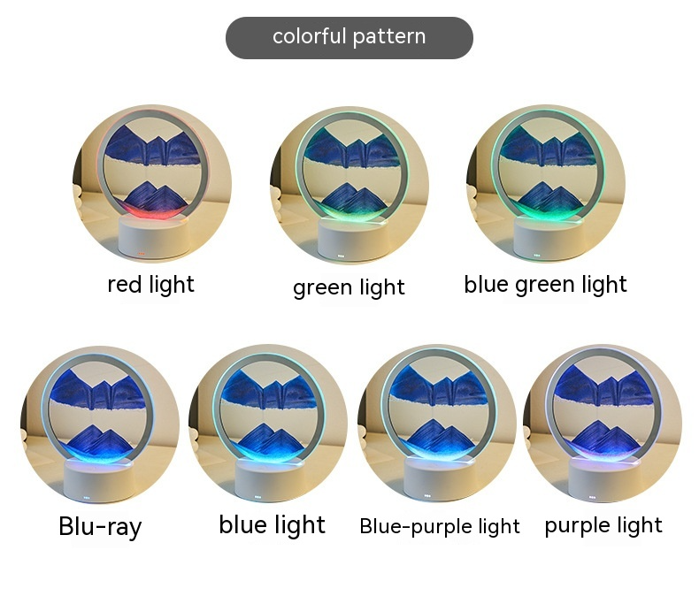 Moving Sand Art Lamp | Calming Quicksand Light